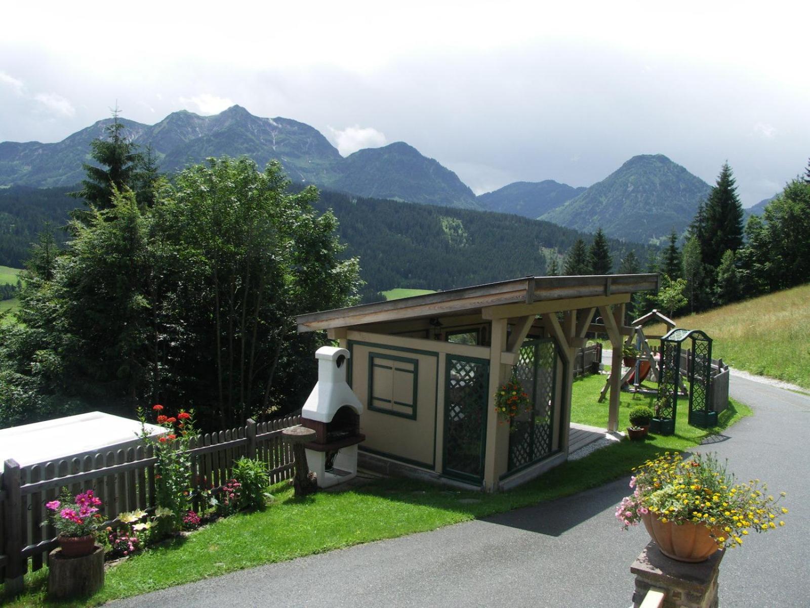 Ferienhof Obertenn Hochfilzen Eksteriør billede
